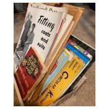 Misc craft books, sewing patterns etc