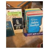 20+ Misc cook books, craft books,