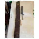 Razor Strop -23.5" longest, razor, septic pencil