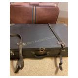 4 suitcases, w/ contents 24" x 15" largest,