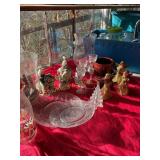 Misc glassware, Starwars vehicles book, decor,