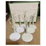 7 metal doll stands 8" high