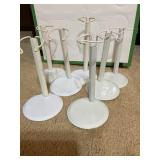 7 metal doll stands 8" high