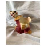 Vtg Shawnee?  pottery JoJo the clown figurine,