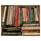 Vtg books- hardbacks, paperbacks, fiction