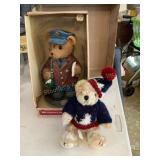 Teddy bear 100th anniversary bear & Chrisha bear