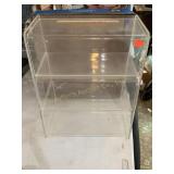 Acrylic 3 shelf organizer/display shelf,