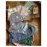 8 Longaberger fabric liners, various sizes