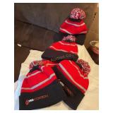 6 toboggan hats, new