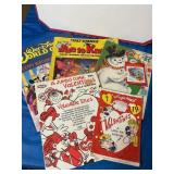 Vintage Valentines, Disney books, coloring book