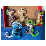 5 wowwee Fingerlings Untamed T-rexs 5" tall