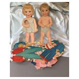 Paper doll set, some wear