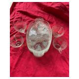 8 pc anchor, hocking, harvest, grape snack set