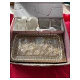 8 pc Anchor, hocking, colonial lady  snack, set,