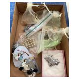 Misc. costume jewelry- necklaces, earrings, etc.