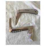 2 Pocket knives- 1980 Case XX, etc.