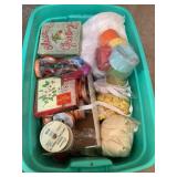 Misc tote- ribbons, greeting cards, etc.