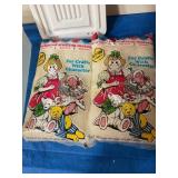 2-32oz bags weighted stuffing material in tote NIP