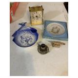 Misc. lot- traveling souvenirs, cherub