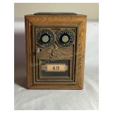 US Post Office Lock Box bank 6 1/4"h