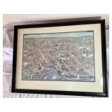 Framed city & port of Annapolis Rosalind Howe