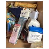 Misc. lot- utility rope, book marks, magnifier,