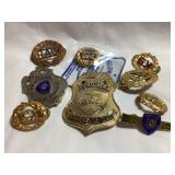 9 Misc badges- K9, Md Division of Correction,