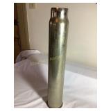 1944 J.R.D. WWII military artillery shell casing