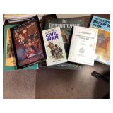 Civil War books - military saddles, repro. Horse