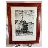 Framed print, Ulysses S grant 14 1/2" x 18 3/4"
