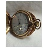 Elgin pocket watch, 15 jewels, #2807953, #7683880