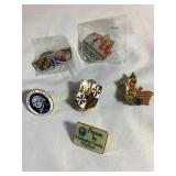 Misc. MD  lapel pins, Wash. Co., Hagerstown Tea