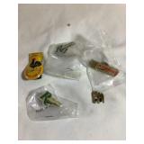 Misc lot- tin clicker, Remington 783 rifle, Mack