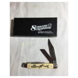 Schrade crimshaw pocket knife 2 3/4" blade w/box