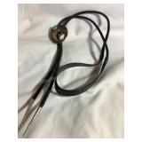 Bear claw Native American bolo tie W/ Turquoise?,