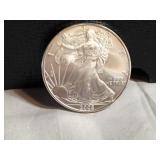 2005 American eagle silver dollar