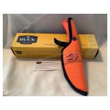 RMEF Buck knife, with sheath, New