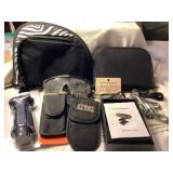 Misc. lot gun supplies- hardware, pistol cases,