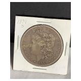 1879 (s) Morgan silver dollar