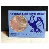 1998 American eagle silver dollar