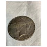 1934 (D) silver peace dollar