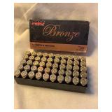 50 Rds. Bronze PMC ammo, 40 S&W, 180gr. FMJ-FP
