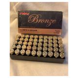 50 Rds. Bronze PMC ammo, 40 S&W, 180gr. FMJ-FP