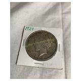 1924 silver peace dollar