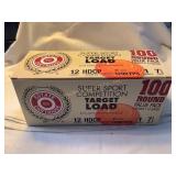 100 Rds, ECI target loads, 12 ga, 2 3/4', 7 1/2