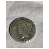 1922 (S) Silver peace dollar