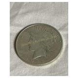 1922 Silver peace dollar