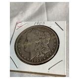 1903 Morgan silver dollar