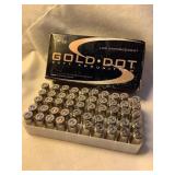 50 Rds. Gold Dot ammo, 40 S&W 165gr GDHP