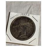 1923 (D) silver peace dollar
